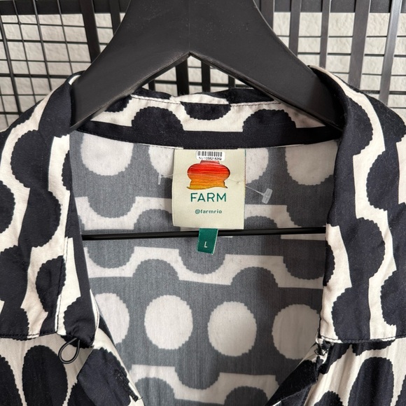 Farm Rio Palermo long sleeve midi dress - Picture 4 of 9